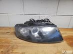 Audi A4 cabrio 2002 - 2006 koplamp rechts XENON met module, Ophalen of Verzenden, Gebruikt, Audi