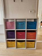Vakkenkast Roomdivider met mandjes. Speelgoed opruimkast, Ophalen, Gebruikt