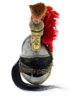 Franse Kurassier helm manschappen Model 1845, Verzamelen, Ophalen of Verzenden, Landmacht, Overige gebieden, Helm of Baret
