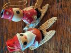 Twee kleine vintage kersthangers, Diversen, Kerst, Ophalen of Verzenden, Gebruikt
