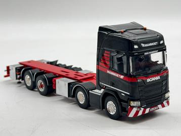 WSI SCANIA HIGHLINE 8x2 met gestuurde naloopas VERBOUW beschikbaar voor biedingen