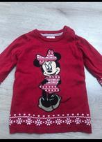 Kersttrui maat 74 mini mouse, Kinderen en Baby's, Babykleding | Maat 74, Ophalen of Verzenden, Zo goed als nieuw, Meisje, Truitje of Vestje