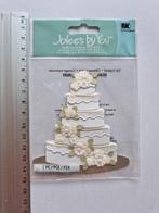 Jolee's by you bruidstaart sticker, Hobby en Vrije tijd, Kaarten | Zelf maken, Nieuw, Ophalen of Verzenden