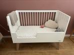 Ledikant Kidsmill Sixties hoogglans wit, Ophalen, Zo goed als nieuw, Minder dan 140 cm, Minder dan 70 cm