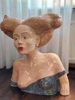 Keramiek Beeld - vrouw Buste, Ophalen, Nieuw, Mens