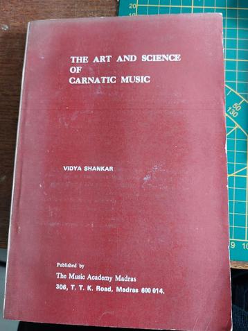The Art and Science of Carnatic Musik beschikbaar voor biedingen
