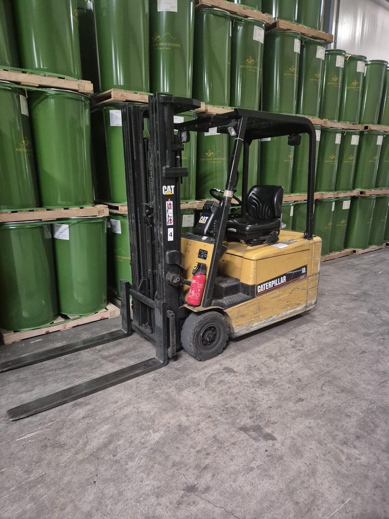 Cat EP18kt Elektrische Heftruck - 110cm Lepels, Doe-het-zelf en Verbouw, Ophalen of Verzenden