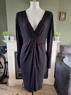 Expresso chique zwart jurk mt L 42 44 gratis verzenden in NL, Kleding | Dames, Zwart, Maat 42/44 (L), Zo goed als nieuw, Knielengte