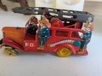 Vintage Brandweerauto, Japan, 1950, Antiek en Kunst, Antiek | Speelgoed, Ophalen of Verzenden