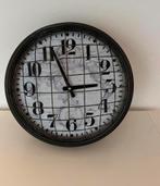 Wandklok met Wereldkaart, Ophalen, Zo goed als nieuw, Analoog, Wandklok