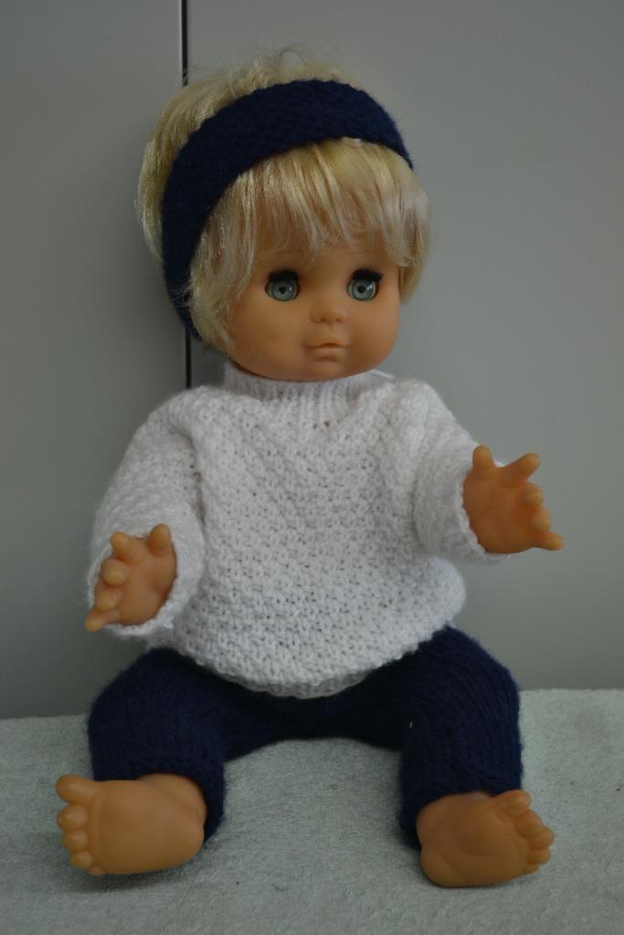 Mooie pop uit de jaren 1970 NR 5175, Verzamelen, Poppen, Zo goed als nieuw, Pop, Ophalen of Verzenden