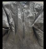 Unieke Python Leren Jas - Geweldige Staat!, Ophalen of Verzenden, Zo goed als nieuw, Zwart