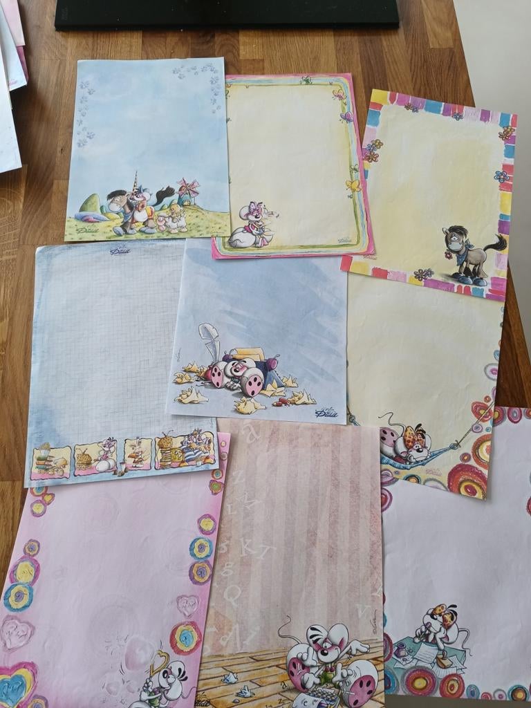 Diddl A4 Papier - Verzamelobject, Verzamelen, Ophalen of Verzenden, Diddl, Zo goed als nieuw, Papier, Kaart of Schrift
