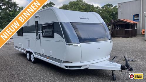 Hobby Prestige 660 WFC in zeer nette staat, Caravans en Kamperen, Caravans, Rondzit, Hobby, Lengtebed, Overige typen, Douche, Hordeur