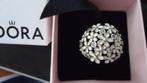 Originele zilveren Pandora ring witte en helder steentjes, Sieraden, Tassen en Uiterlijk, Ringen, Ophalen of Verzenden, Met edelsteen