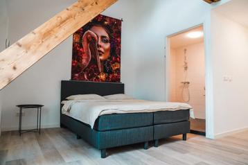 Boxspring 160x200 cm incl. hoofdbord en topper *VOORRAAD* beschikbaar voor biedingen