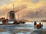 Albert Herkelman, Hollandse wintervoorstelling, Ophalen