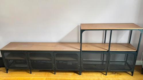 Fjällbo tv meubel en stellingkast, Huis en Inrichting, Kasten | Televisiemeubels, Zo goed als nieuw, Minder dan 100 cm, 25 tot 50 cm