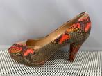 Chantal Danielle, maat 39 exclusieve peeptoe pumps., Kleding | Dames, Schoenen, Ophalen, Nieuw, Schoenen met hoge hakken, Rood
