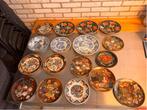 Set van 20 decoratieve borden – bloemmotieven, Imari & klass, Antiek en Kunst, Antiek | Keramiek en Aardewerk, Ophalen