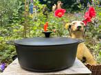 Le Creuset/ Cousances ovale gietijzeren braadpan 26 cm (6)), Huis en Inrichting, Keuken | Potten en Pannen, Gebruikt, Gietijzer