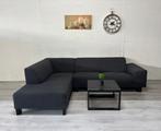 Moderne antracietkleurige hoekbank – direct leverbaar, 250 tot 300 cm, Hoekbank, Ophalen of Verzenden, Zo goed als nieuw
