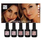 Mega Deal! Rubber Collection / 5 x prachtige Nude kleuren, Ophalen of Verzenden, Nieuw, Overige kleuren, Handen en Nagels