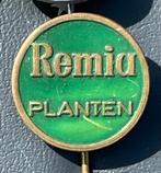 Remia Planten Speldje Vintage, Verzamelen, Speldjes, Pins en Buttons, Ophalen of Verzenden, Gebruikt, Merk, Speldje of Pin