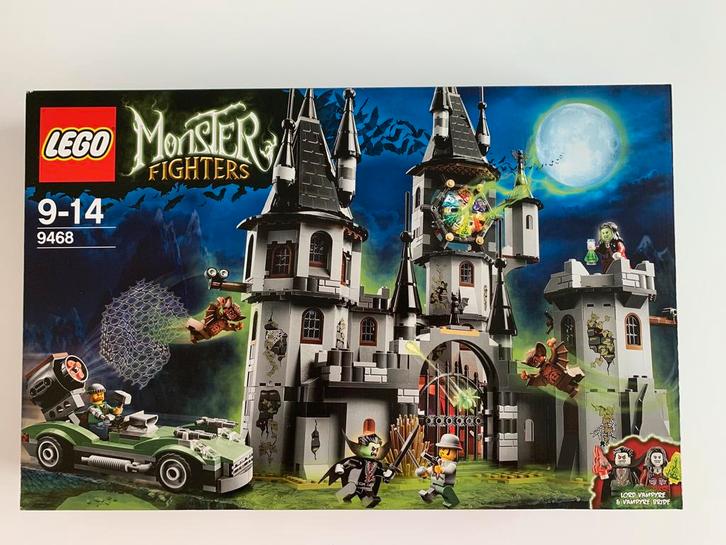 NIEUW Lego 9468 Vampier kasteel + gratis set 9462 the mummy, Kinderen en Baby's, Speelgoed | Duplo en Lego, Nieuw, Lego, Complete set