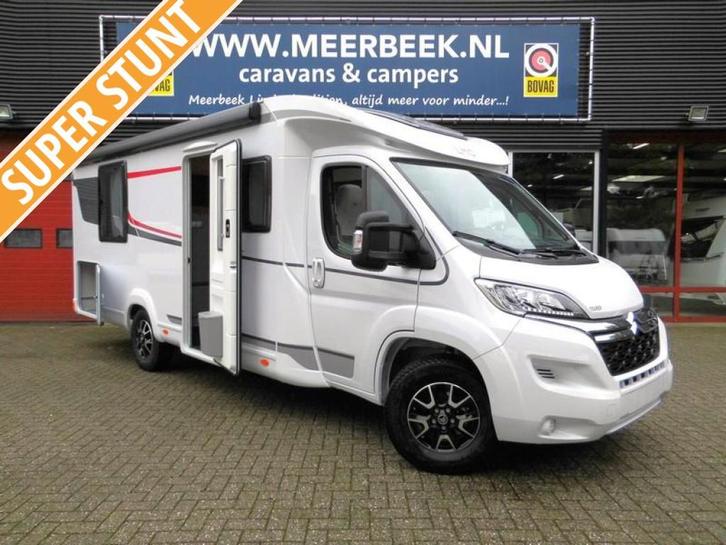 LMC Tourer 720 G DEMO MODEL BUITENKANSJE FULL OPTIONS NIEUW!, Caravans en Kamperen, Campers, tot en met 4, Half-integraal, LMC