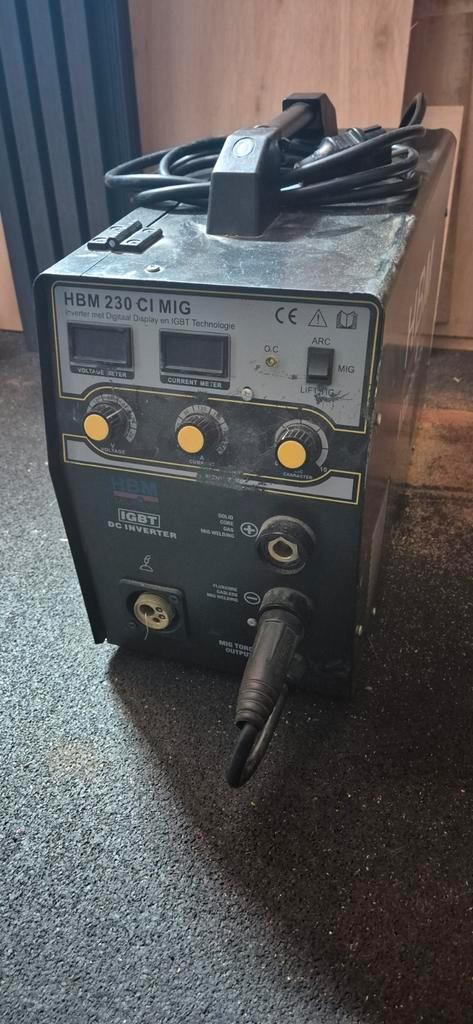 HBM 230 CI MIG Lasapparaat - Inverter, Doe-het-zelf en Verbouw, Gereedschap | Lasapparaten, Ophalen