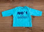Shirtje "nummer 1 kleine broer", Prénatal, maat 62, Ophalen of Verzenden, Zo goed als nieuw, Prenatal, Jongetje