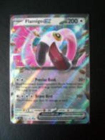 1469: Nieuwe Pokemon Kaart FLAMIGO EX HP 220 (160/191) beschikbaar voor biedingen