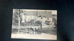 Vlaams landleven wadende koeien bij boerderij, Verzamelen, Ophalen of Verzenden, Voor 1920, Ongelopen, Brussel (Gewest)