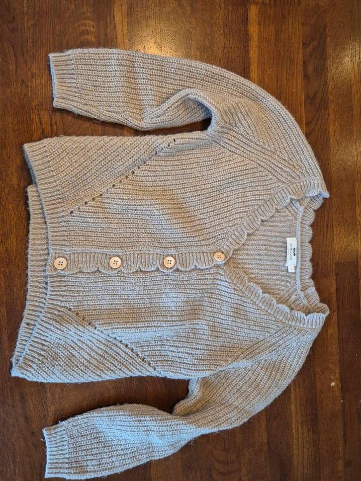 Cyrillus vestje, Kinderen en Baby's, Kinderkleding | Maat 110, Zo goed als nieuw, Meisje, Trui of Vest, Ophalen of Verzenden