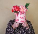 Nieuwe Bloempot F*CK Roze, Rond, Nieuw, Ophalen of Verzenden, Minder dan 25 cm