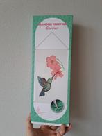 Banner met Kolibrie diamond painting 38x60cm ONGEOPEND, Hobby en Vrije tijd, Ophalen of Verzenden, Nieuw, Knutselwerk
