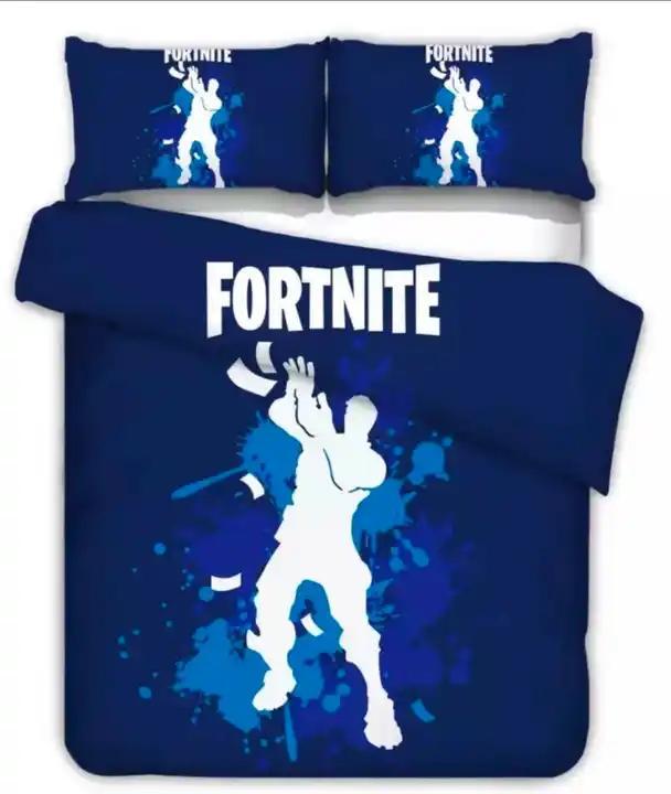 Fortnite dekbedovertrek 140x200, Kinderen en Baby's, Kinderkamer | Beddengoed, Zo goed als nieuw, Dekbedovertrek, Jongetje of Meisje