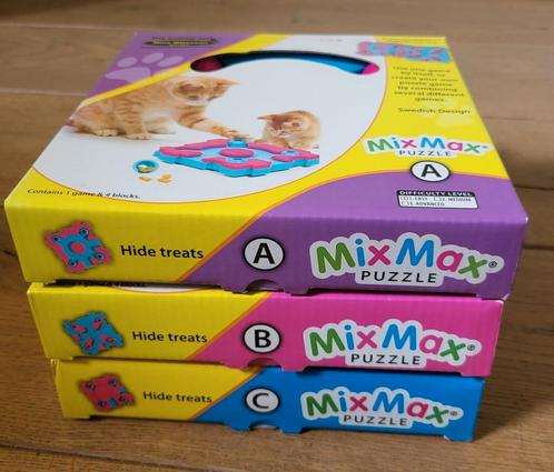 Mix Max Puzzels van Nina Ottosson - kat - NIEUW, Dieren en Toebehoren, Kattenspeelgoed, Nieuw, Intelligentiespeelgoed, Ophalen of Verzenden
