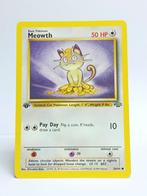 Pokémon - Jungle - 1st Edition - Meowth - 56/65 - Non Holo, Verzenden, Zo goed als nieuw, Losse kaart, Foil