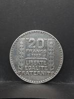 20 francs Frankrijk 1929, Postzegels en Munten, Munten | Europa | Niet-Euromunten, Ophalen of Verzenden, Frankrijk, Losse munt