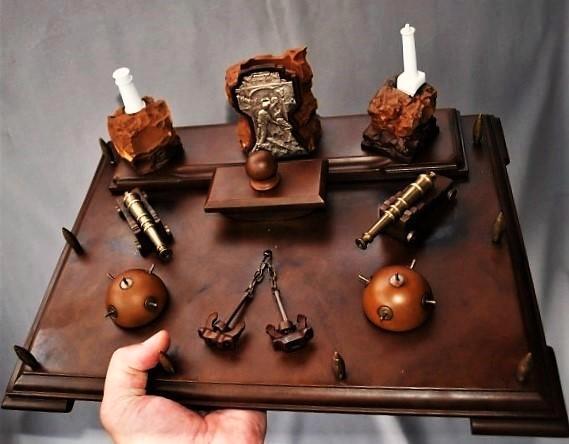 Marine WW2 Maritiem Nautische Trench art 41 cm 3,6 kg OUD!, Antiek en Kunst, Curiosa en Brocante, Ophalen of Verzenden