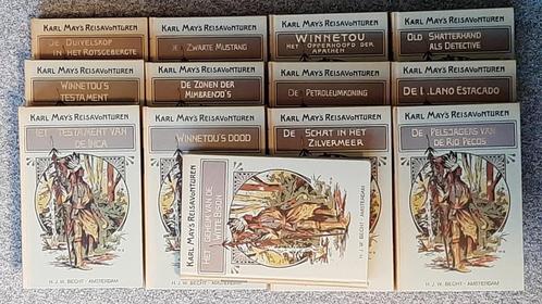 Complete serie: Karl May's Old Shatterhand & Winnetou boeken, Boeken, Avontuur en Actie, Zo goed als nieuw, Ophalen
