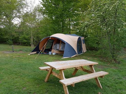 Vouwwagen Cabanon Mercury Comfort 2018 - met stalling (!!), Caravans en Kamperen, Tenten, Gebruikt, Ophalen