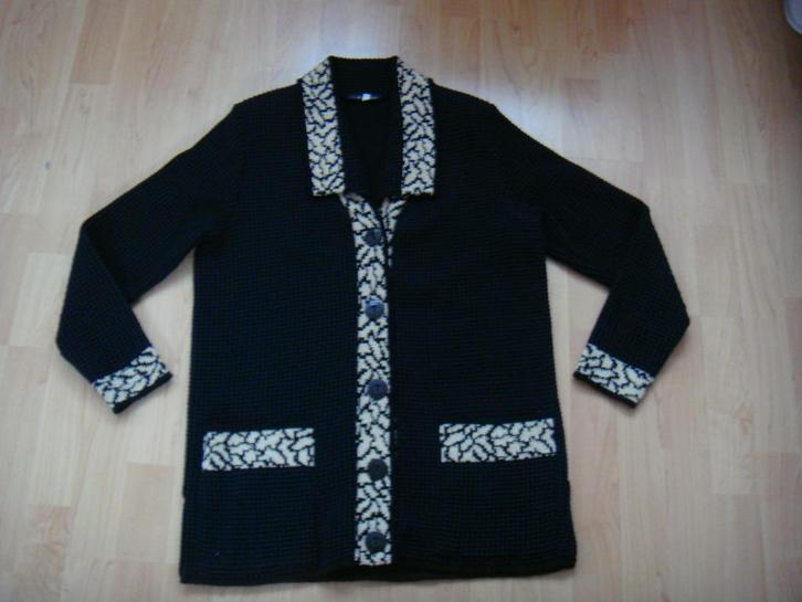 Zeer mooie vest trui dames maat L, Kleding | Dames, Truien en Vesten, Nieuw, Maat 42/44 (L), Zwart, Ophalen of Verzenden