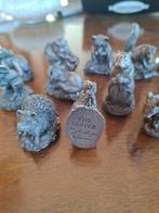 Jane Lunger Tinnen Dierenbeeldjes FM 1981, Antiek en Kunst, Verzenden