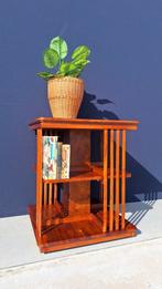 Vintage boekenkast, boekenmolen, verrijdbare boeken kast, Ophalen, Met plank(en), Gebruikt, Vintage