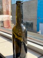 Bodemvondst 1890 fles 24 cm met aangebrachte druppellip, Verzenden