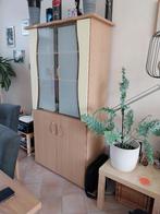 Vitrinekast, Ophalen, Grenen, 50 tot 100 cm, 25 tot 50 cm