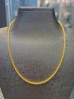 14k Gouden Robe Collier | 45 cm, Nieuw, Ophalen of Verzenden, Met edelsteen, Goud